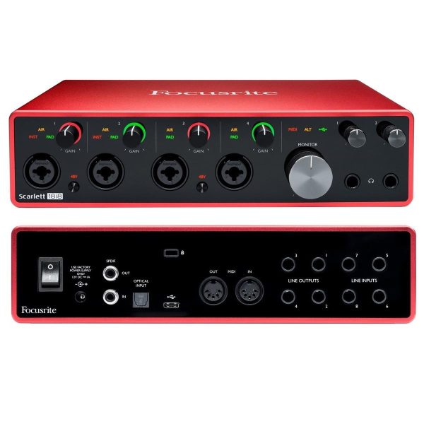 18I8 GEN3 scarlett 18i8 focusrite mk3