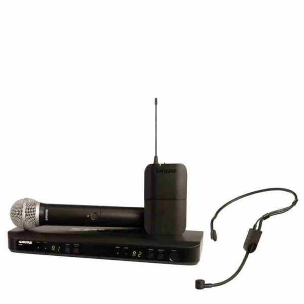 combo inalambrico de un mic de mano shure blx1288/p31 combo inalambrico de un mic de mano shure blx1288/p31