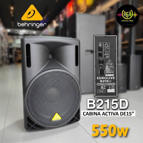 cabina activa b215d behringer cabina activa b215d behringer