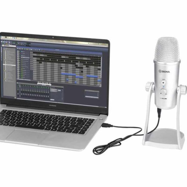 boya by pm700sp micrófono de condensador usb