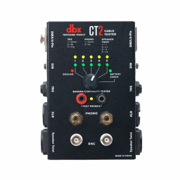 probador de cables dbx ct2