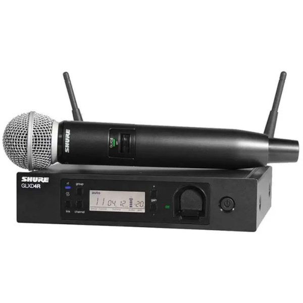 GLXD24R SM58 mic inalÁmbrico digital shure glxd24r/sm58