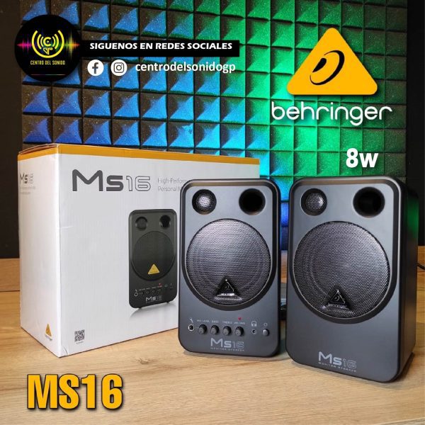 juego monitor behinger ms16 de 6" juego monitor behinger ms16 de 6"