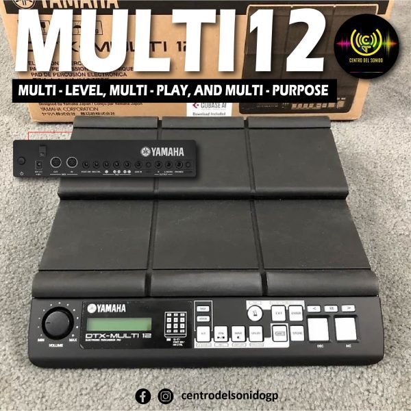 multi pad yamaha dtx multi 12 dtx multi12 ¡multi nivel