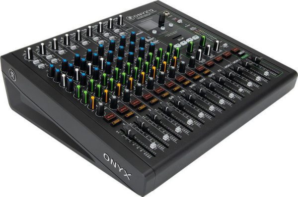 mackie onyx12 mezclador analógico prémium de 12 canales con usb
