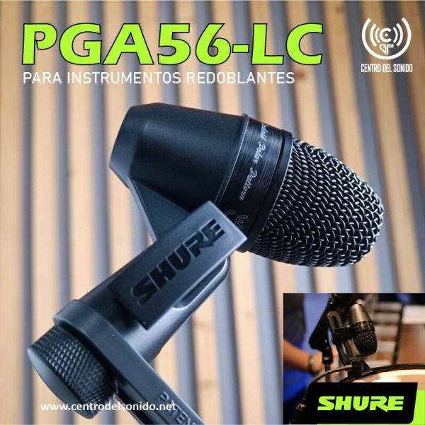 micrófono cardioide dinámico shure pga56lc micrófono cardioide dinámico shure pga56lc