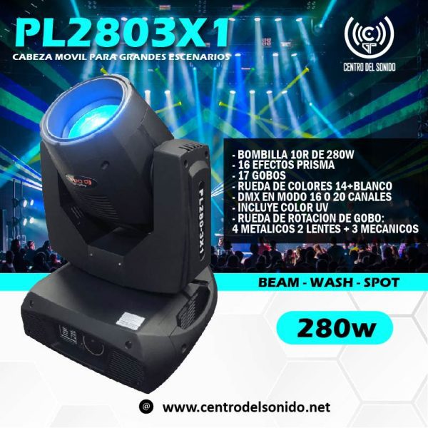 cabeza movil pl280 3x1 prodj light (copia) cabeza movil pl280 3x1 prodj light (copia)