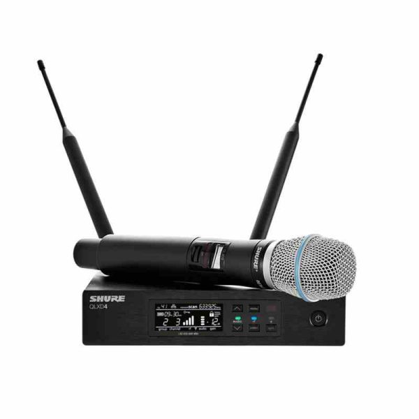 sistema de micrófono inalámbrico digital de mano qlxd24beta87a sistema de micrófono inalámbrico digital de mano qlxd24beta87a