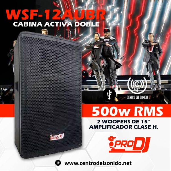 cabina activa wsf12aubr prodj 400w cabina activa wsf12aubr prodj 400w
