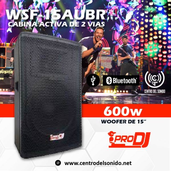 cabina activa wsf 15aubr pro dj cabina activa wsf 15aubr pro dj