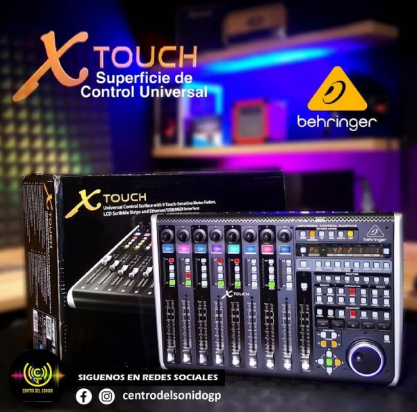 superficie de control x touch behringer superficie de control x touch behringer