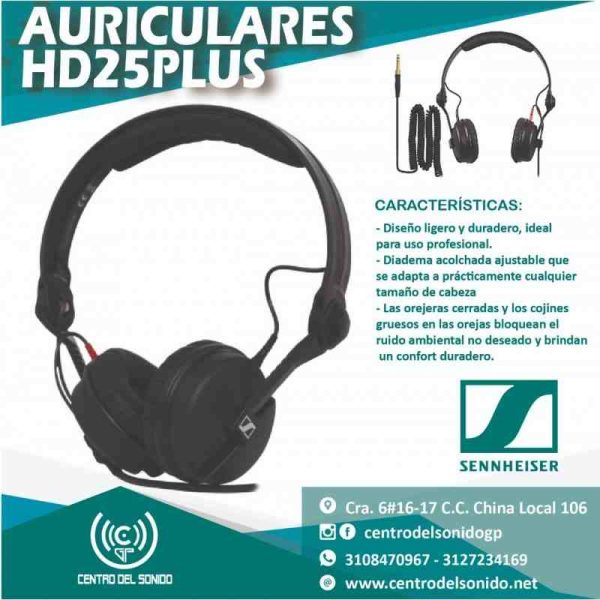 audifonos-sennheiser-hd25plus audifonos sennheiser hd25plus