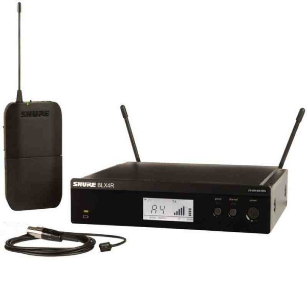 microfono shure de solapa blx14r/w85 microfono shure de solapa blx14r/w85