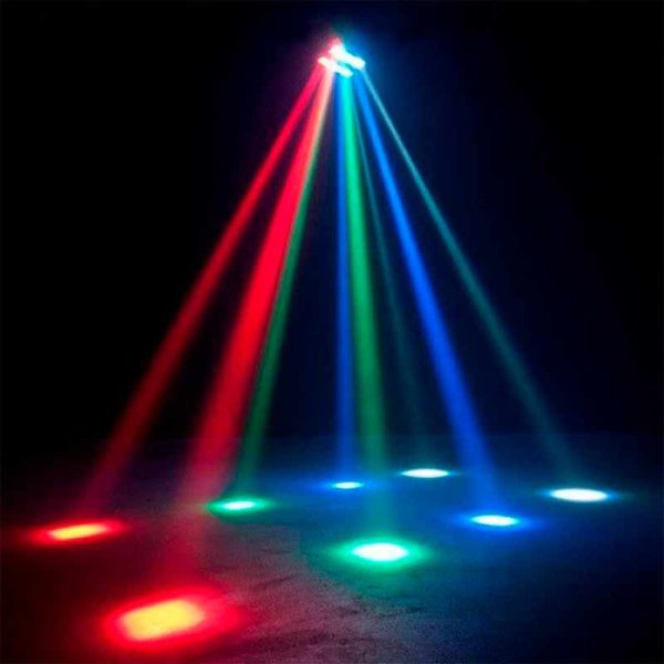 big dipper lm30s cabeza móvil / luz led doble barra móvil mini spider 8 led