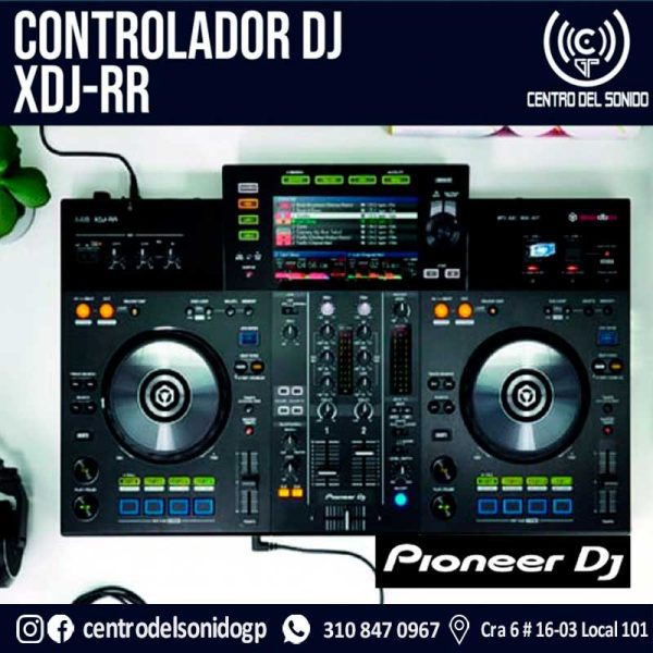 controlador-dj-pioneer-xdj-rr controlador dj pioneer xdj rr