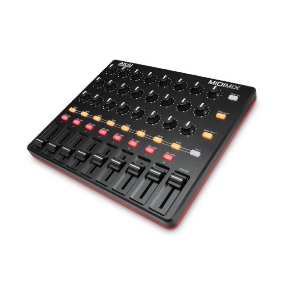 controlador-midi-mix-akai controlador akai midimix