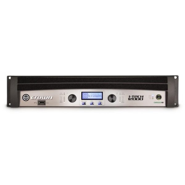 crown i tech 12000hd 2 canales 12000w amplificador