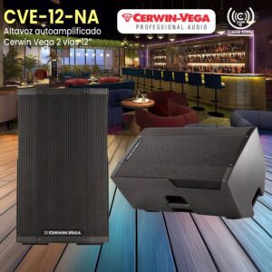 altavoz autoamplificado cve 12 na cerwin vega 2 vías 12″