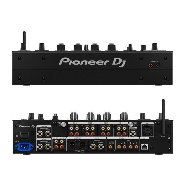 mesa de mezclas djma9 profesional de 4 canales