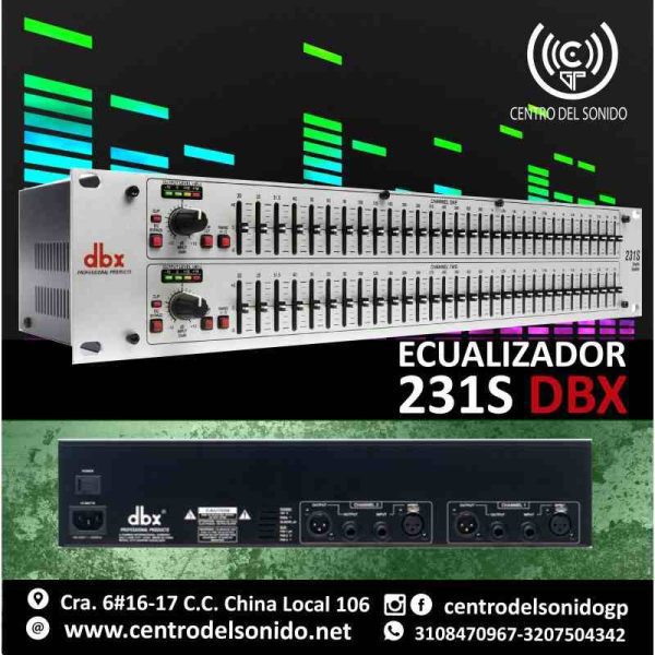 ecualizador-231s-dbx ecualizador 231s dbx