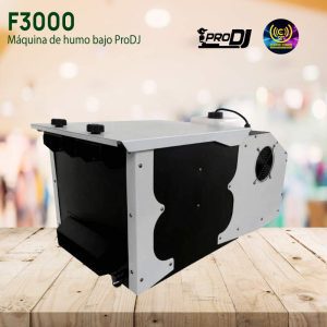 maquina de humo bajo f3000 low