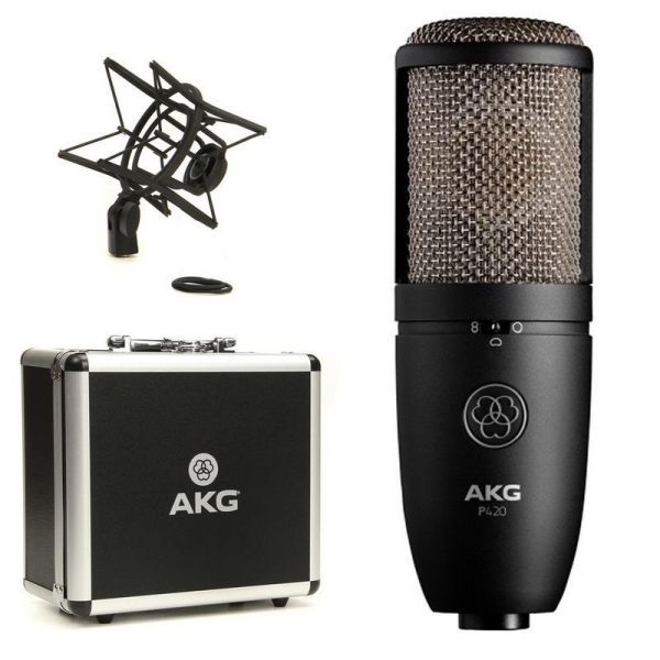 akg p220 micrófono akg profesional de condensador