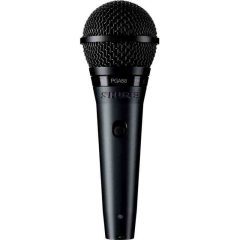 micrófono dinamico patron polar cardiodie shure pga58xlr