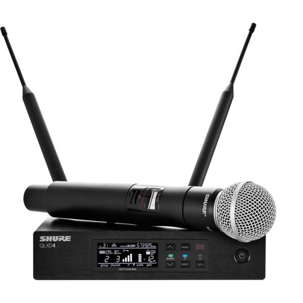 sistema de micrófono inalámbrico digital de mano qlxd24/sm58 sistema de micrófono inalámbrico digital de mano qlxd24/sm58