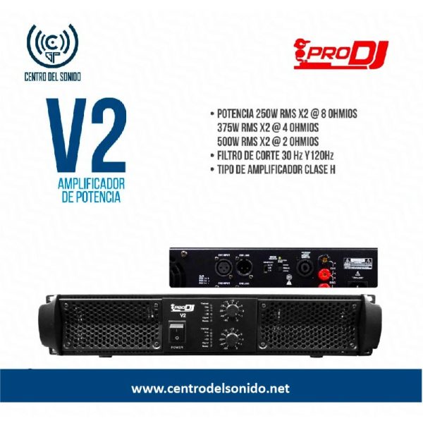 amplificador prodj v2 amplificador prodj v2