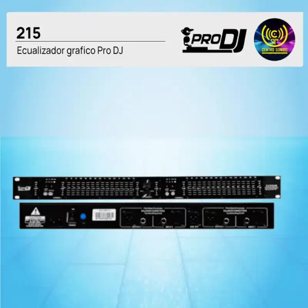 ecualizador gráfico prodj 215 ecualizador gráfico prodj 215