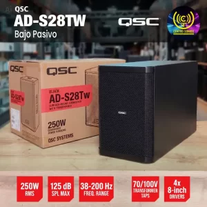 bajo pasivo ad s28tw qsc