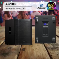 bajo activo air18s presonus