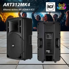 altavoz activo art312mk4 rcf