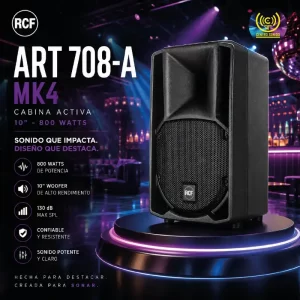 cabina activa art 708 a mk4 10"800watt