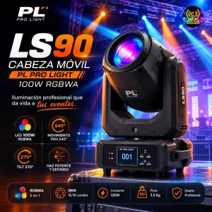 cabeza móvil ls90 90w