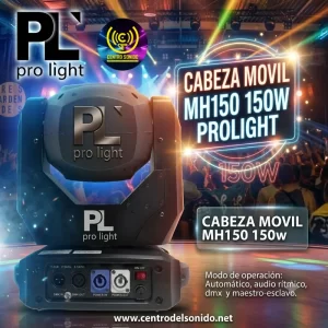cabeza mòvil mh150 150w prolight
