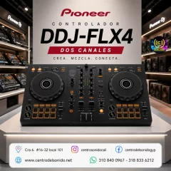 controlador pioneer ddj flx4 dos canales