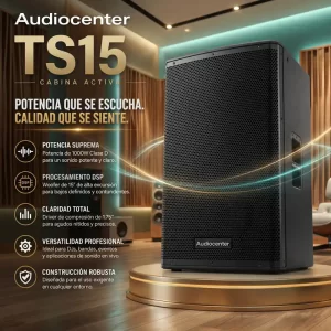 cabina activa ts15 audiocenter