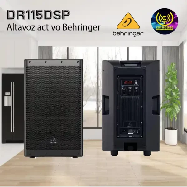 altavoz activo behringer dr115dsp altavoz activo behringer dr115dsp
