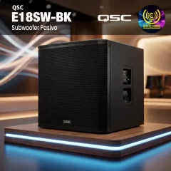 subwoofer pasivo qsc e18sw bk