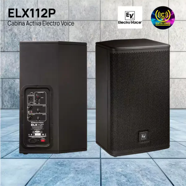 cabina activa elx112p electro voice cabina activa elx112p electro voice