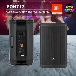 jbl eon712 cabina activa 650w bluetooth 127db