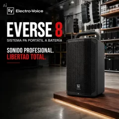 electro voice everse8 portable 400w