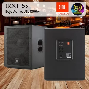 bajo activo jbl irx115s 1300w