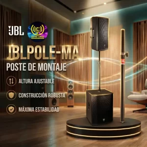 poste para montaje sobre subwoofer jblpole ma original