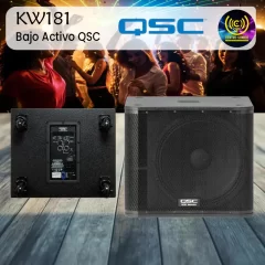 bajo activo qsc kw181