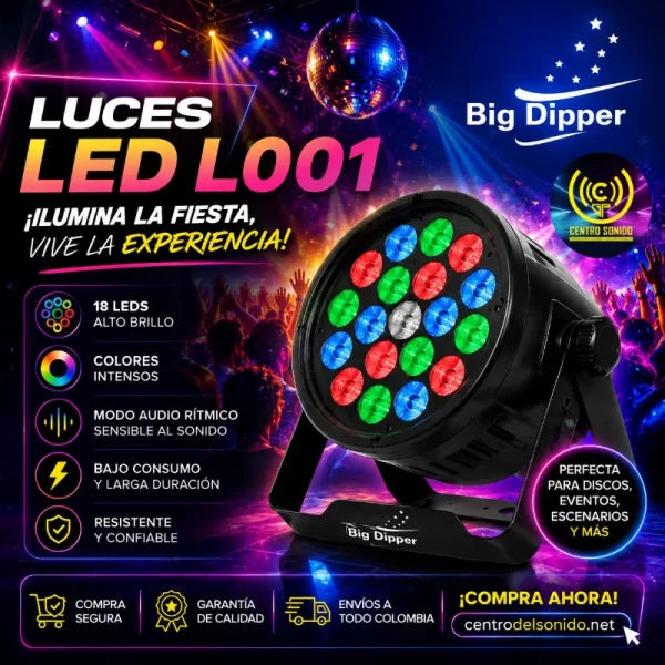 luces big dipper led l001 luces big dipper led l001