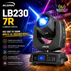 cabeza móvil lb230 big dipper 7r