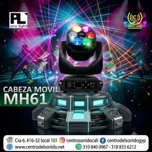 cabeza movil mh61 pl pro light