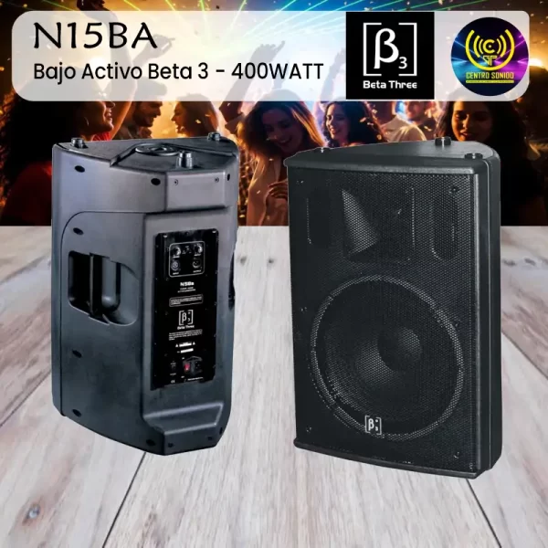 bajo activo n15ba beta 3 400watt bajo activo n15ba beta 3 400watt